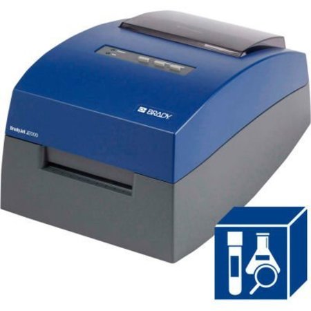 BRADY Brady® J2000-BWSLAB BradyJet J2000 Inkjet Full Color Label Printer with Lab Suite Software J2000-BWSLAB